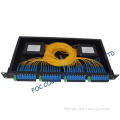 Rack Mount Fiber PLC Splitter 1x8 Full Loaded with 4pcs for